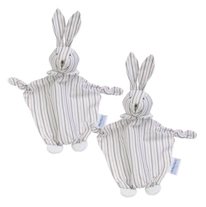 duo bodoudou lapin rayé