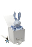 coffret bijou maman pendentif petit garçon  or  doudou lapin 