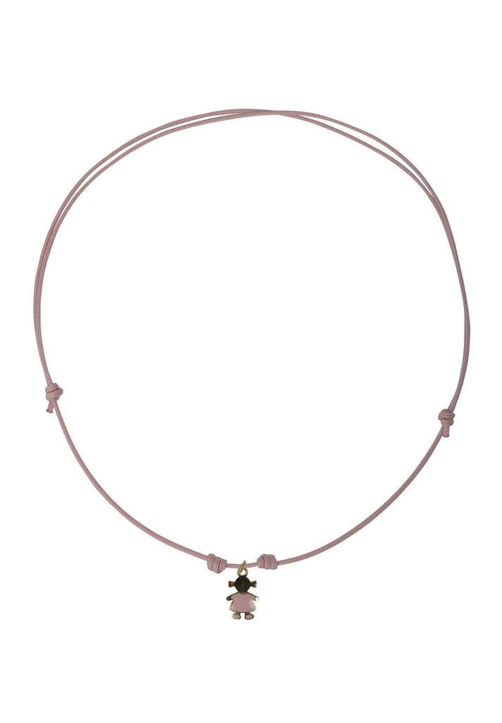 coffret bijou maman pendentif petite fille or  doudou lapin rose
