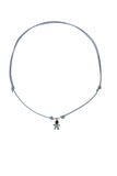 cadeau naissance coffret bijou bébé ou maman bracelet pendentif petit  garcon bleu doudou lapin