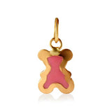 cadeau naissance coffret bijou bébé ou maman boucles d'oreilles pendentif ourson rose doudou lapin