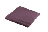 cadeau naissance bébé couverture coton violet
