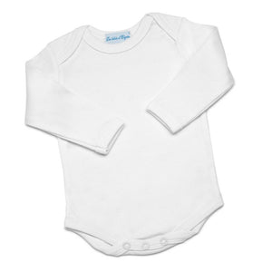 coffret cadeau naissance bébé body  manches longues blanc