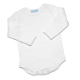 coffret cadeau naissance bébé body  manches longues blanc