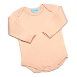 coffret cadeau naissance bébé body  manches longues saumon