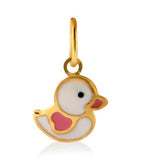coffret bijou maman pendentif poussin or  doudou lapin rose
