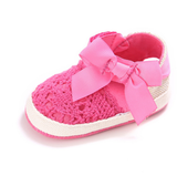 ESPADRILLES DENTELLE roses