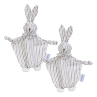 duo bodoudou lapin rayé
