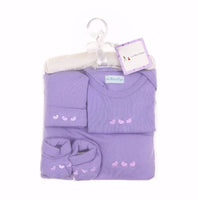 Ballotin 5 pièces violet
