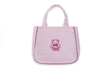 sac éponge Bébé à la plage rose