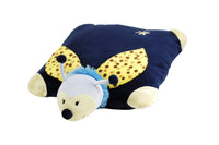 coussin Beebee l'abeille bleue