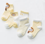 CHAUSSETTES BEBE JAUNES ASSORTIES CADEAU NAISSANCE