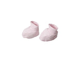 chaussons bio rose