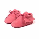 CHAUSSONS BEBE ROSE CADEAU NAISSANCE