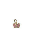 cadeau naissance coffret bijou bébé ou maman boucles d'oreilles pendentif papillon rose doudou lapin