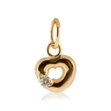 cadeau naissance coffret bijou bébé ou maman boucles d'oreilles pendentif coeur or diamant doudou lapin