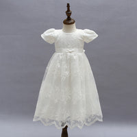 Robe de Baptême Dentelle blanche
