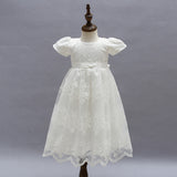 Robe de Baptême Dentelle blanche