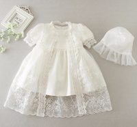 Robe de Baptême courte Tulle