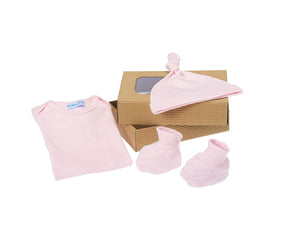 COFFRET CADeau bebe bio rose