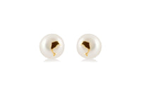 boucles d'oreilles perle dauphin or  