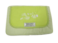 Petite pochette pour couches et lingettes Cigogne Vert