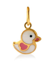 coffret bijou maman pendentif poussin or  doudou lapin rose