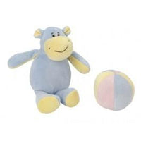 set hippo: doudou et ballon hippopotame 